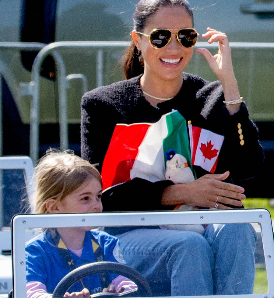 Meghan Markle i książę Harry kolejny dzień bawią się na Invictus Games