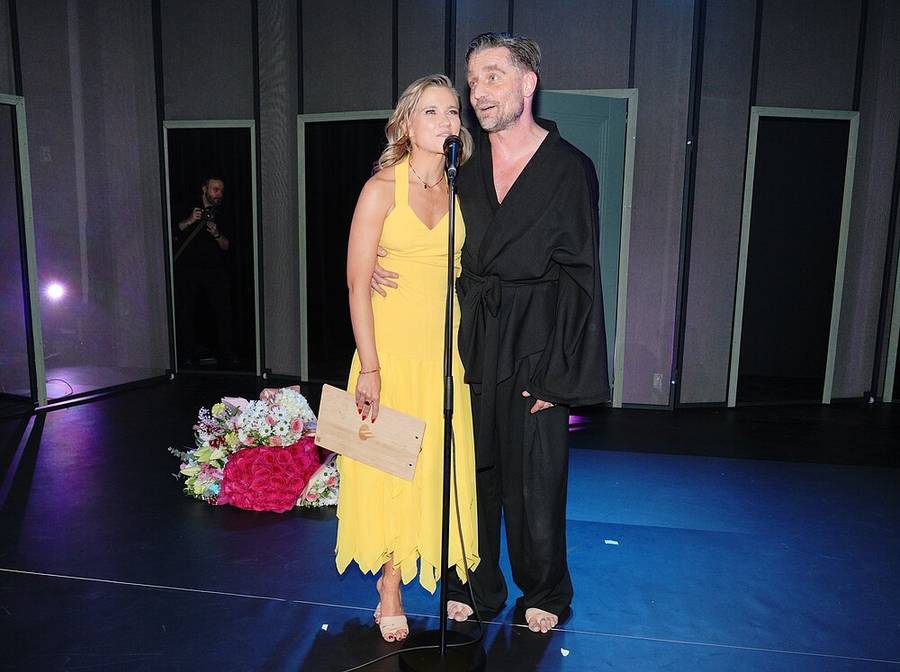 Agnieszka Kaczorowska i Marcin Rogacewicz, fot. KAPIF