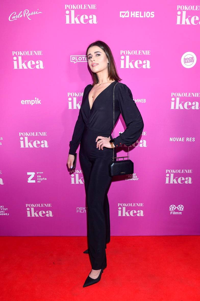 Magdalena Cielecka wpiera Bartosza Gelnera podczas premiery filmu “Pokolenie Ikea”