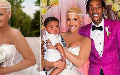 Amber Rose W KOŃCU pokazała zdjęcia ze ślubu (FOTO)