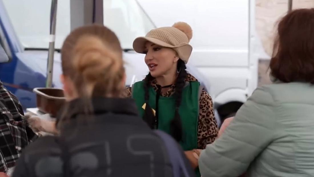 Justyna Steczkowska zaskoczyła klientów targu, fot. Instagram