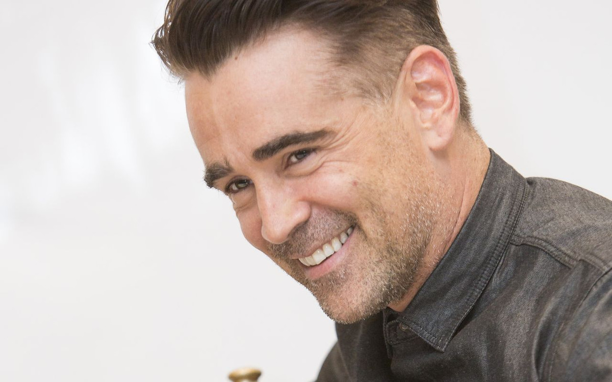 Colin Farrell trenuje swoje wyrzeźbione ciało. Bez koszulki