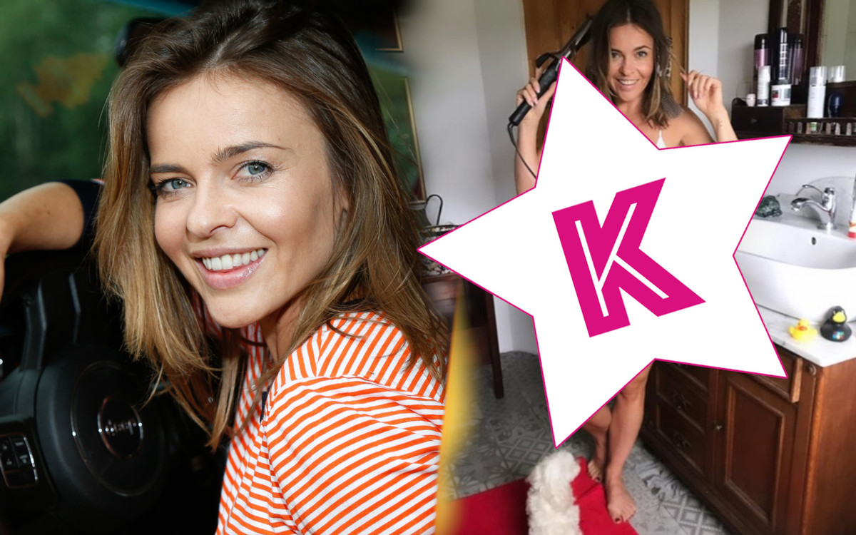 Edyta Herbuś pozuje w SAMEJ bieliźnie. Fanka: Mój Boże, uda się stykają!