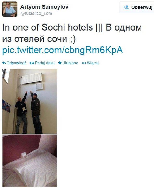 Absurdy igrzysk w Soczi