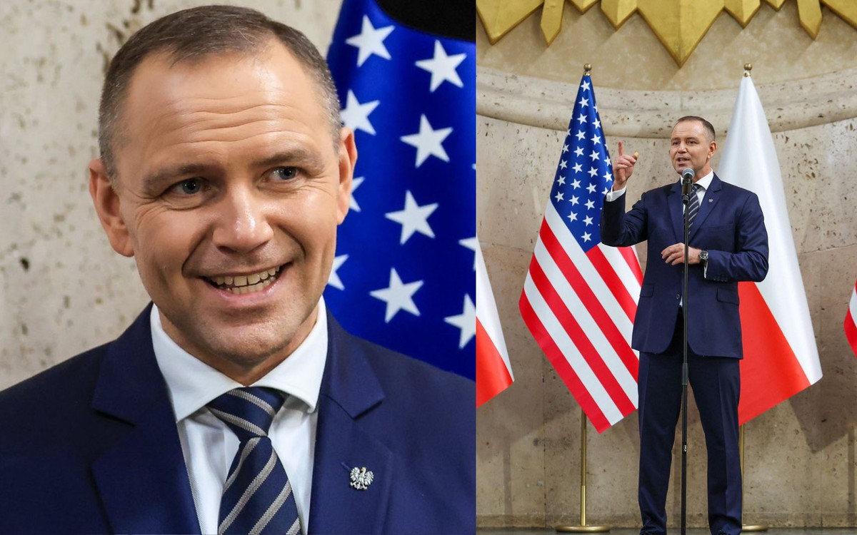 Nawrocki w USA. Nie dał rady się powstrzymać. Zrobił to przed kamerą
