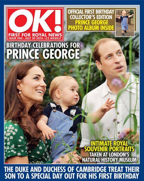 Książę Jerzy skończył roczek