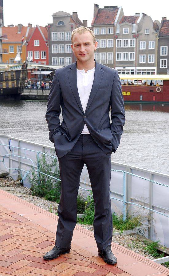 Borys Szyc na początku kariery