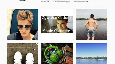 Syn Steczkowskiej wrzucił na Instagram kontrowersyjną fotkę