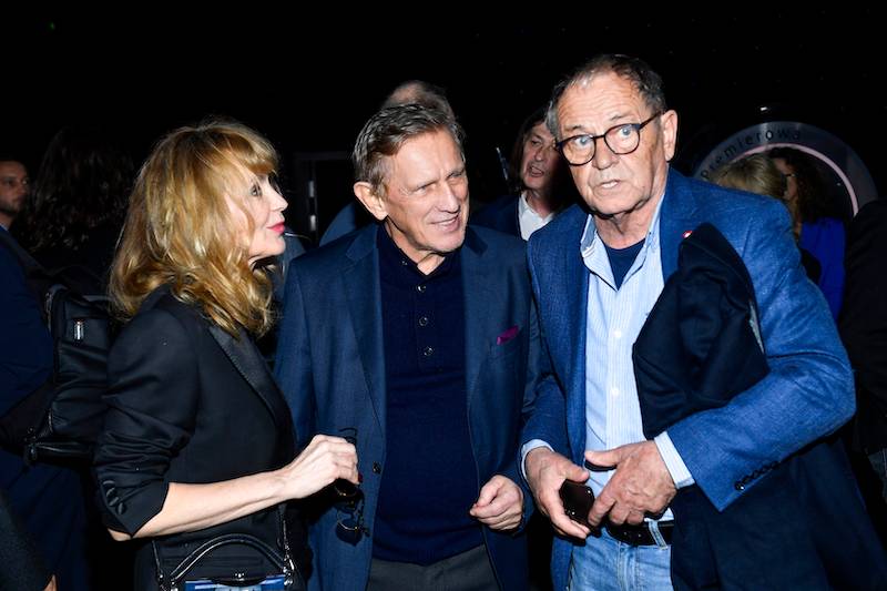 Zlot aktorów na premierze filmu “Biała odwaga”. Marcin Bosak z nową partnerką, Wiktor Zborowski z żoną, Olga Bołądź