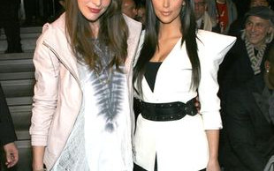 Rozbawione Kim Kardashian i Milla Jovovich (FOTO)