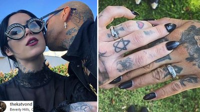 Kat Von D wzięła ślub! Zgadnijcie, jakiego koloru była jej suknia