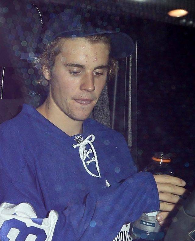 Selena Gomez i Justin Bieber na lodowisku