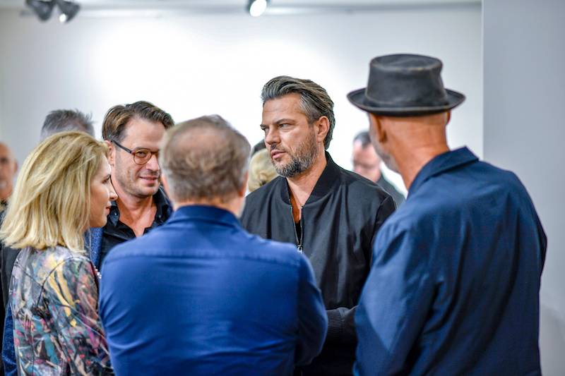 Wernisaż wystawy Tomasza Górnickiego i Łukasza Gawrona. Piękne Beata Ścibakówna i Anna Jurksztowicz