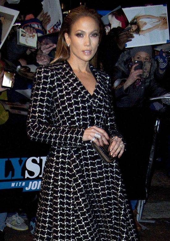 Jennifer Lopez przed studiem Jona Stewarta