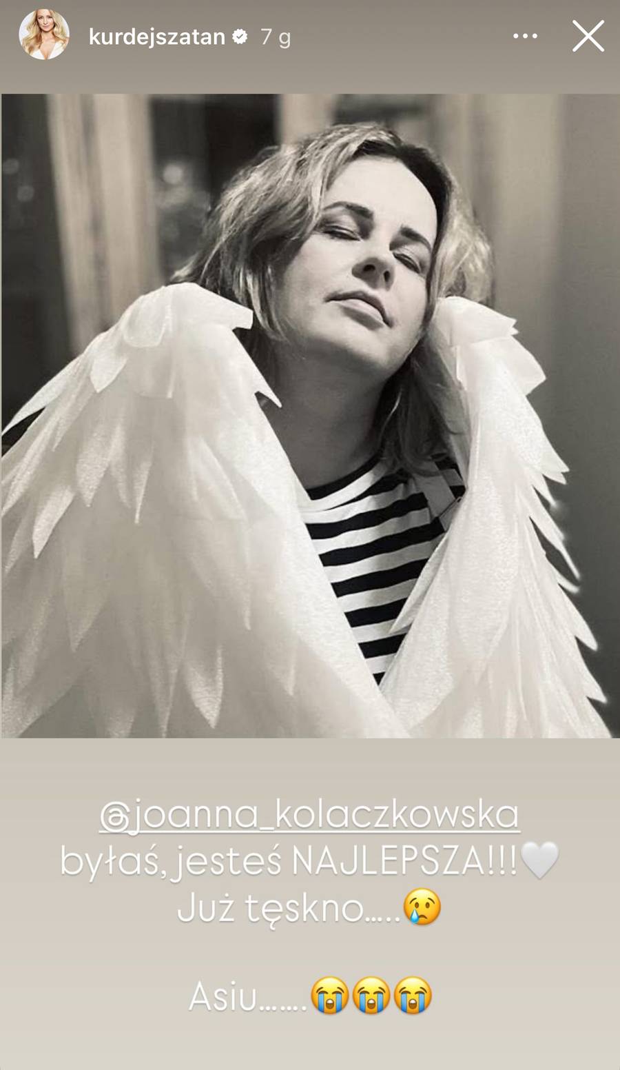 Tak gwiazdy pożegnały Joannę Kołaczkowską. Małgorzata Rozenek, Monika Richardson, Cezary Pazura…