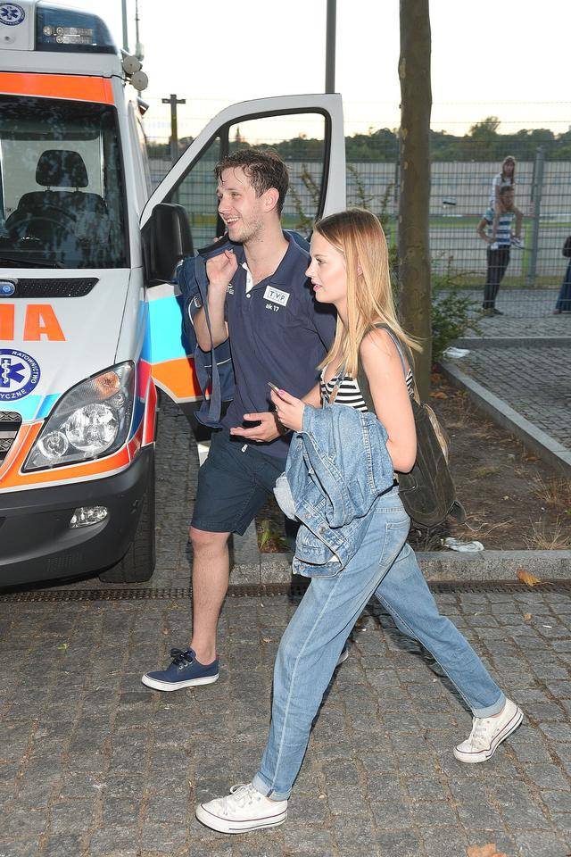 Katarzyna Sawczuk i Antoni Królikowski razem