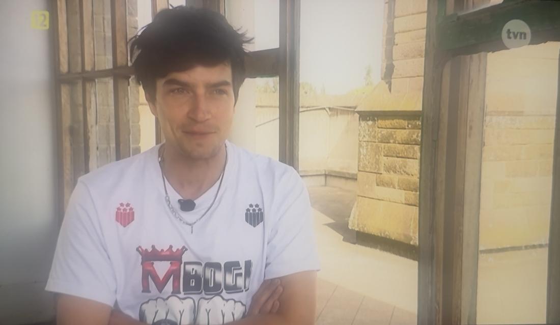 Nikodem Rozbicki w "Afryka Express", fot. TVN