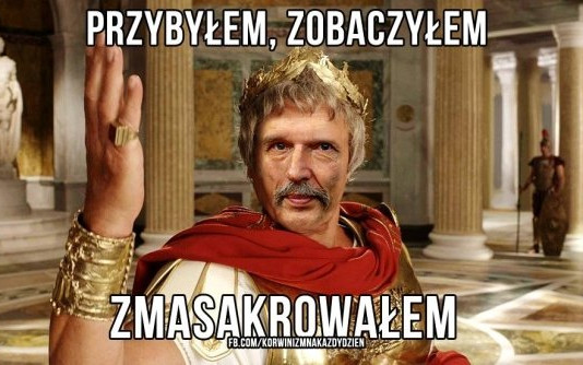 Janusz Korwin Mikke bohaterem memów