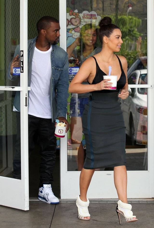 Kim Kardashian i Kanye West – zakochani na co dzień