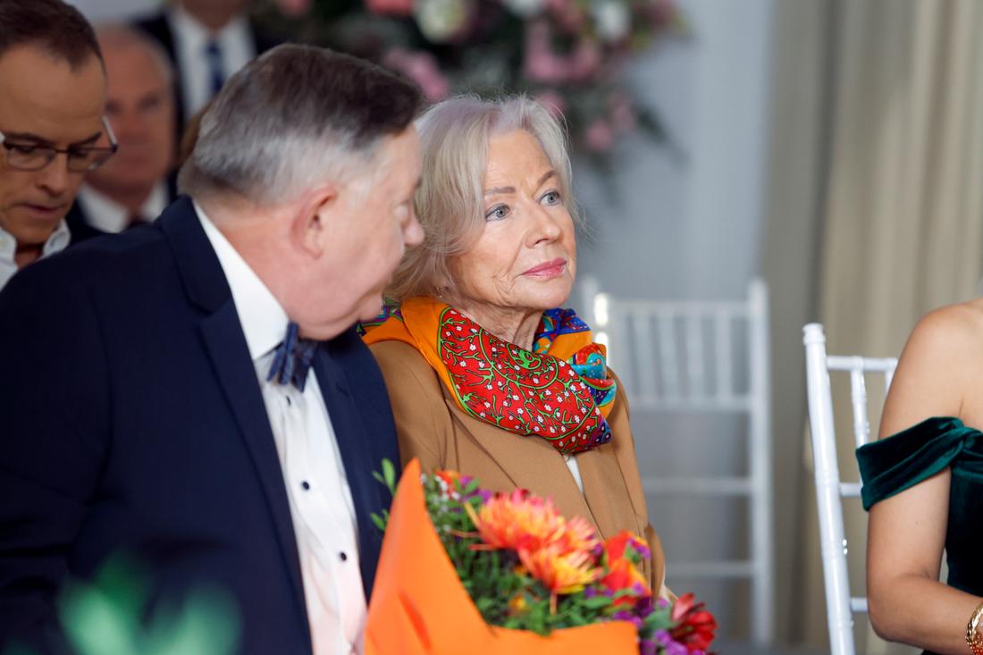 Bożena Dykiel i Mieczysław Hryniewicz w