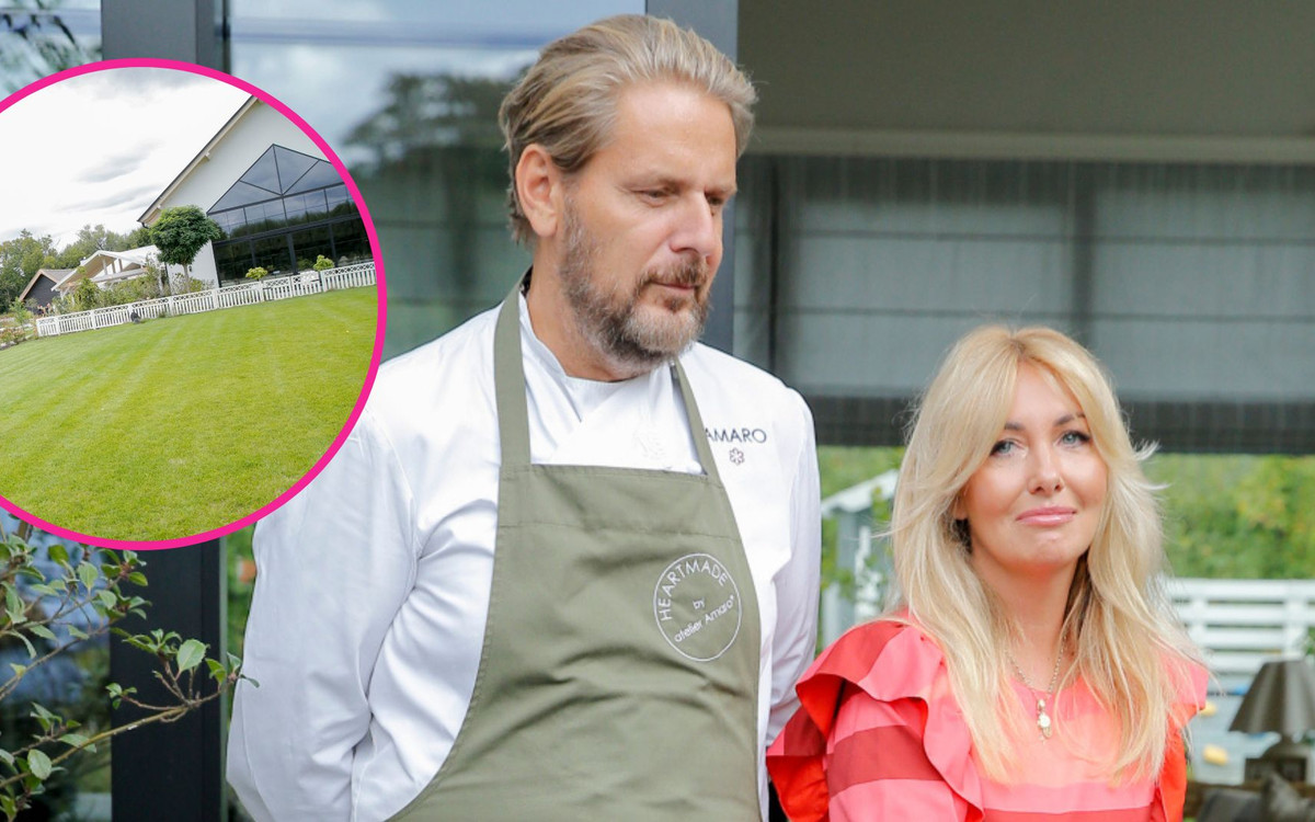 Wojciech Modest Amaro i Agnieszka Amaro zorganizowali przyjęcie na swojej FARMIE