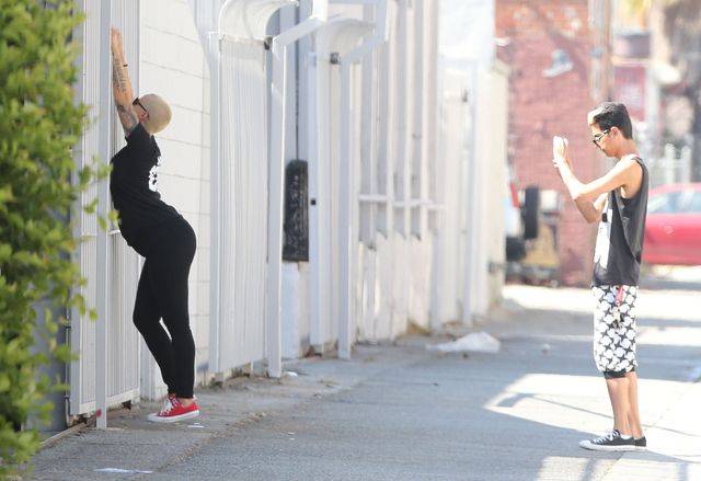 Spontaniczna sesja Amber Rose