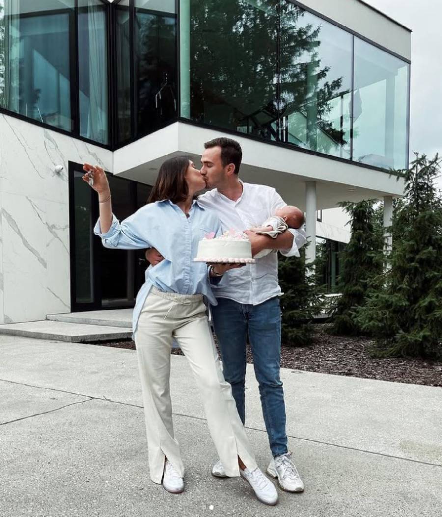 Klaudia Halejcio i Oskar Wojciechowski/Instagram/klaudiahalejcio