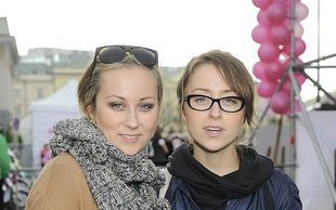 Paulina i Natalia Przybysz w jesiennych klimatach (FOTO)