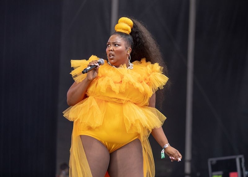BGUK_1311543 - California, - Various bands on stage in concert performing live during the Outside Lands Music Festival in San Francisco, California, United States. Pictured: Lizzo, Melissa Jefferson BACKGRID UK 11 AUGUST 2018,Image: 382546710, License: Rights-managed, Restrictions: , Model Release: no, Pictured: Lizzo, Melissa Jefferson, Credit line: Code REMU-DD1 / Backgrid UK / Forum