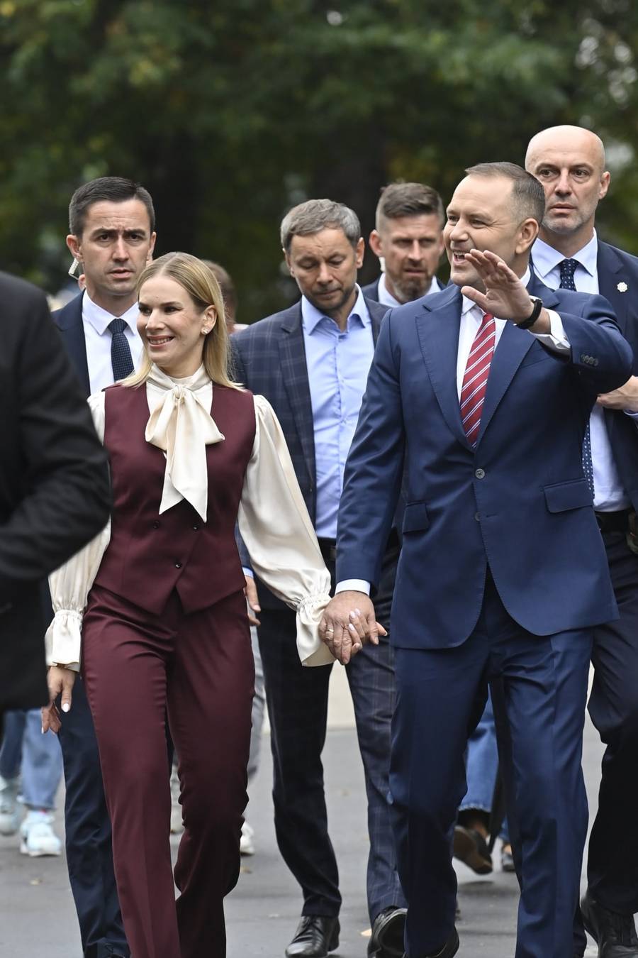 Karol Nawrocki, Marta Nawrocka, fot. AKPA.