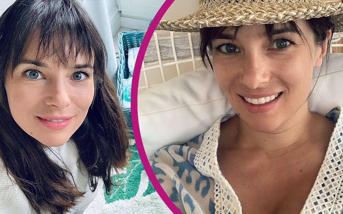 Czartoryska-Niemczycka z TRÓJKĄ dzieci i mężem na lotnisku