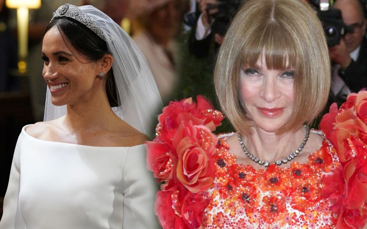 Anna Wintour mówi, co naprawdę sądzi o sukni ślubnej księżnej Meghan