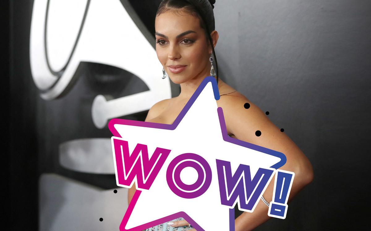 Georgina Rodriguez w sukni z głębokim rozcięciem niczym KRÓLOWA LODU (ZDJĘCIA)