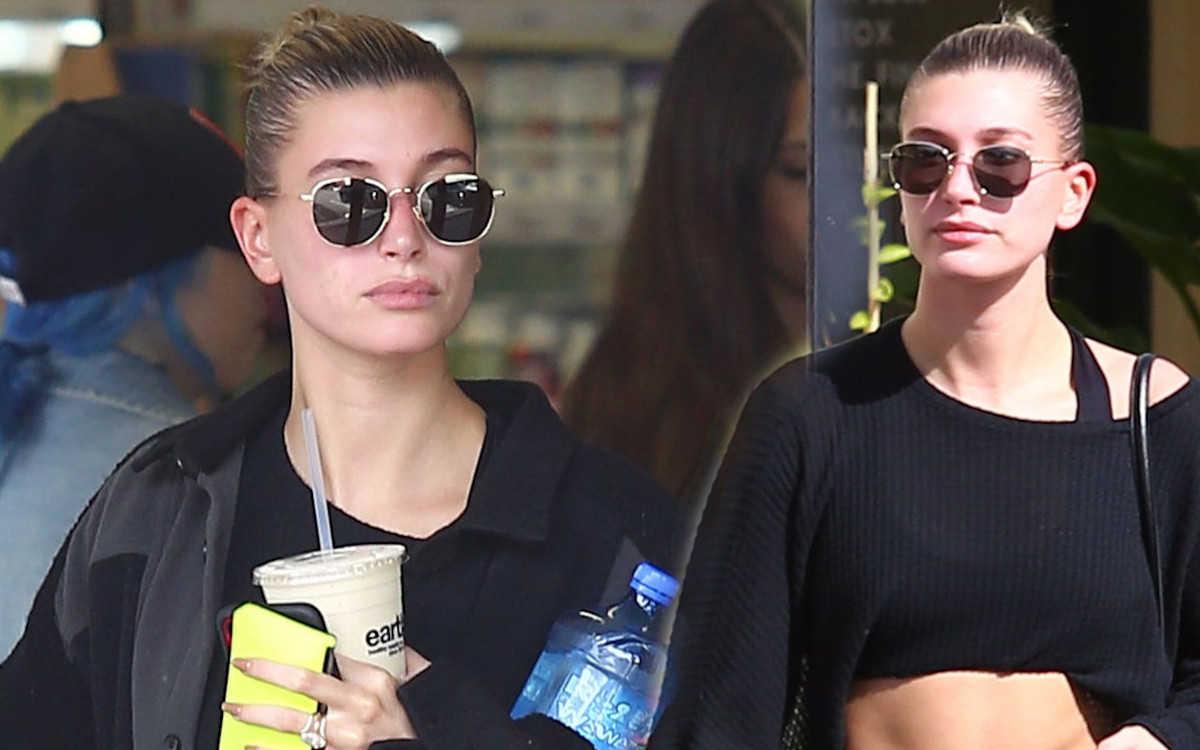 Wymowny GEST Hailey Bieber. W ten sposób chce coś oznajmić?