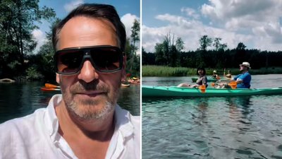 Przystojny Deląg wybył na wakacje z partnerką i siostrą. Pokazał gorące ujęcia