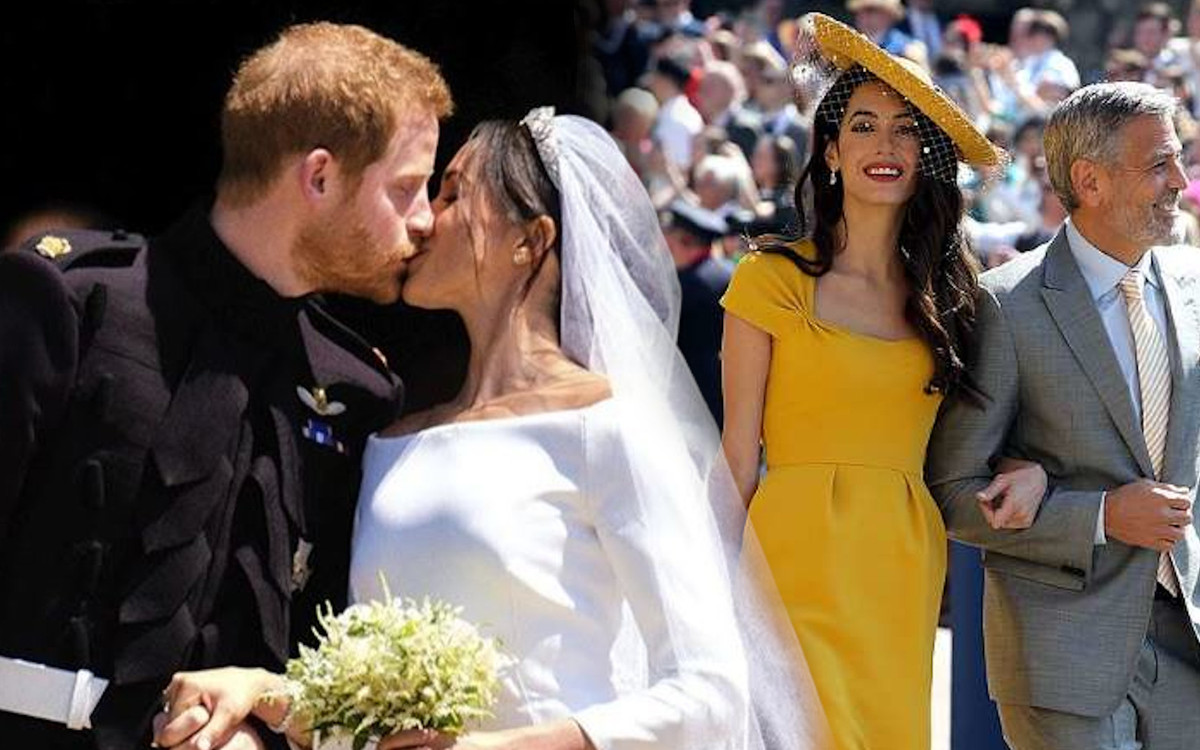 George i Amal Clooney nie znali się z Sussexami przed ŚLUBEM!