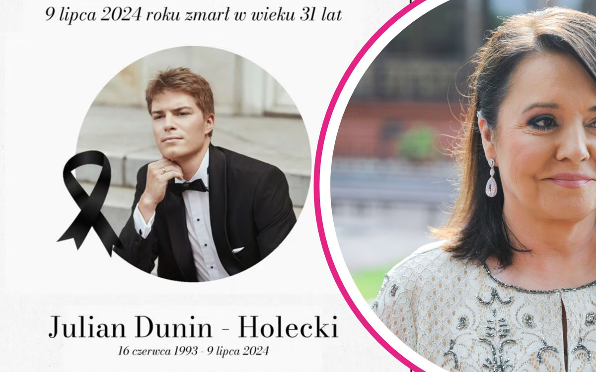 Wielka tragedia dla Danuty Holeckiej. Nie żyje jej 31-letni syn!
