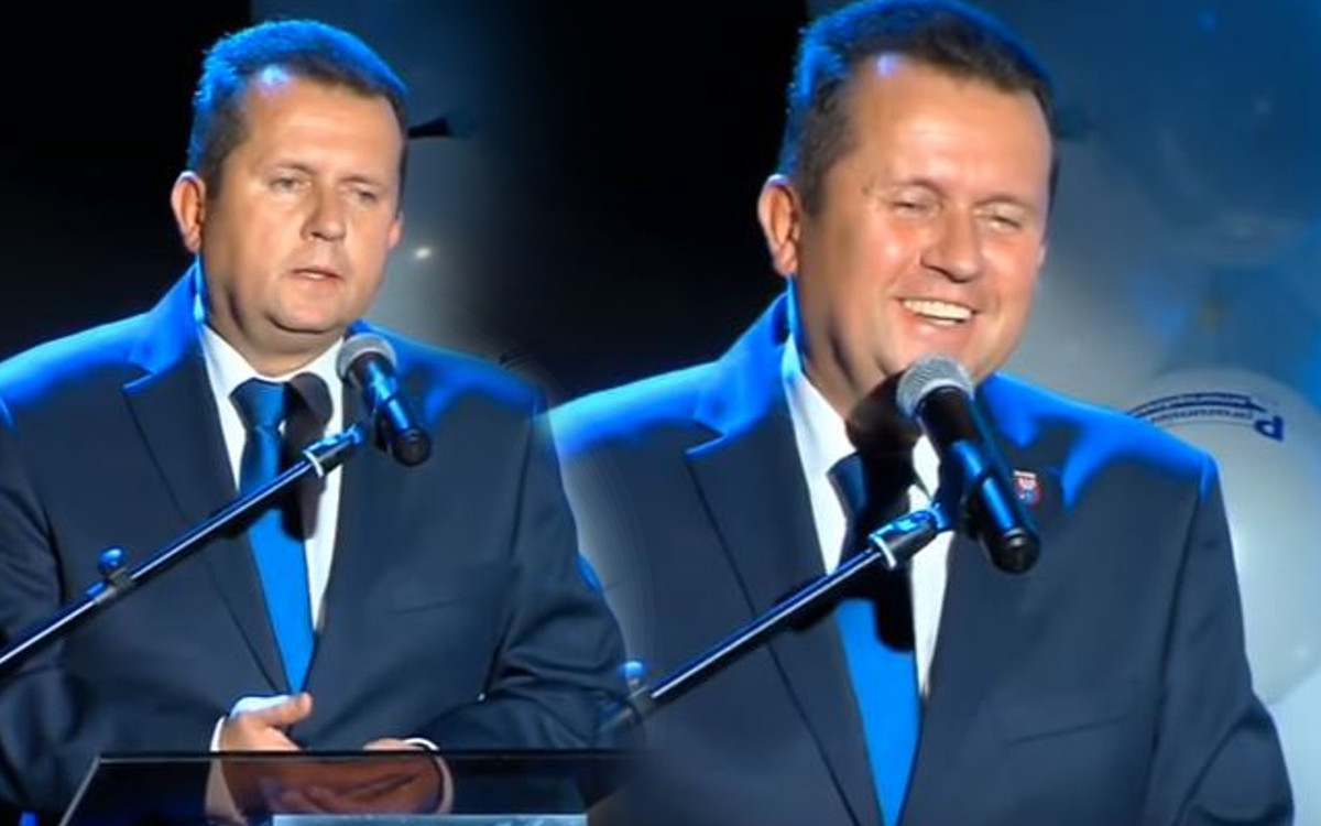 ŻENUJĄCY i SEKSISTOWSKI występ prezydenta Legionowa