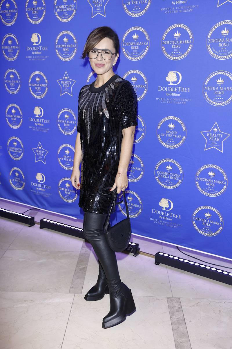 Gala Marki Roku 2024. Steczkowska z głębokim dekoltem, Deląg z partnerką, a nawet Lewandowska zawitała…