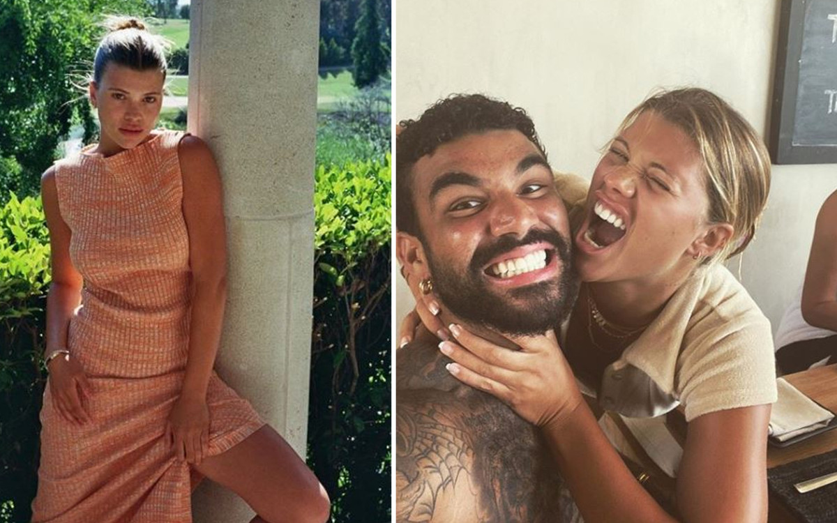 Sofia Richie pokazała fotkę z ojcem i bratem. Modelka to blondwłosy aniołek rodziny