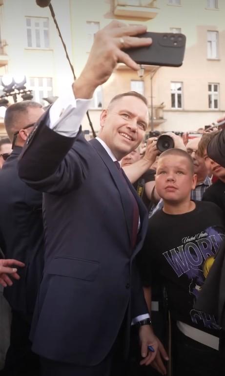 Karol Nawrocki opublikował nagranie w Dzień Dziecka, fot. Instagram