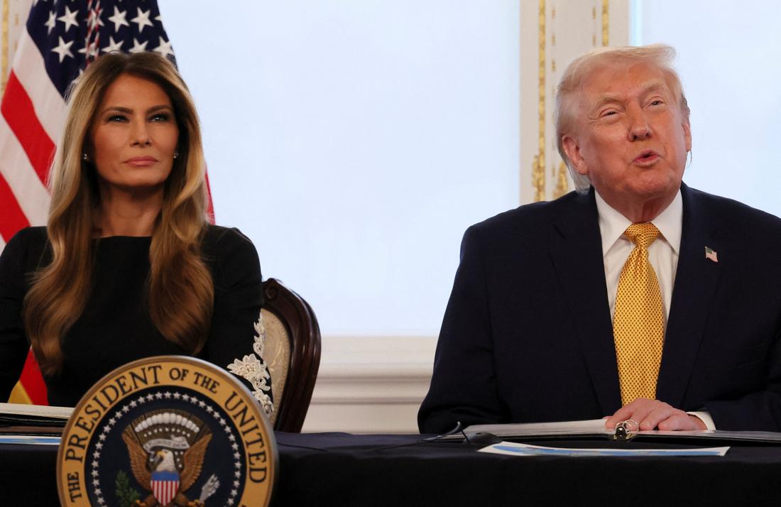 Melania Trump, fot. Forum. 