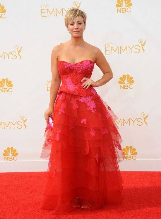Kaley Cuoco na czerwonych dywanach