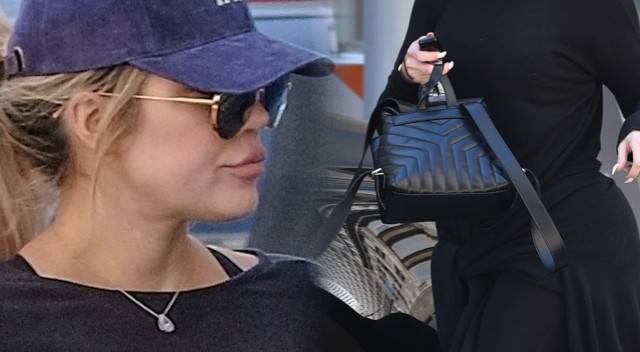 Khloe Kardashian ukrywa swoje POCIĄŻOWE kształty (ZDJĘCIA)