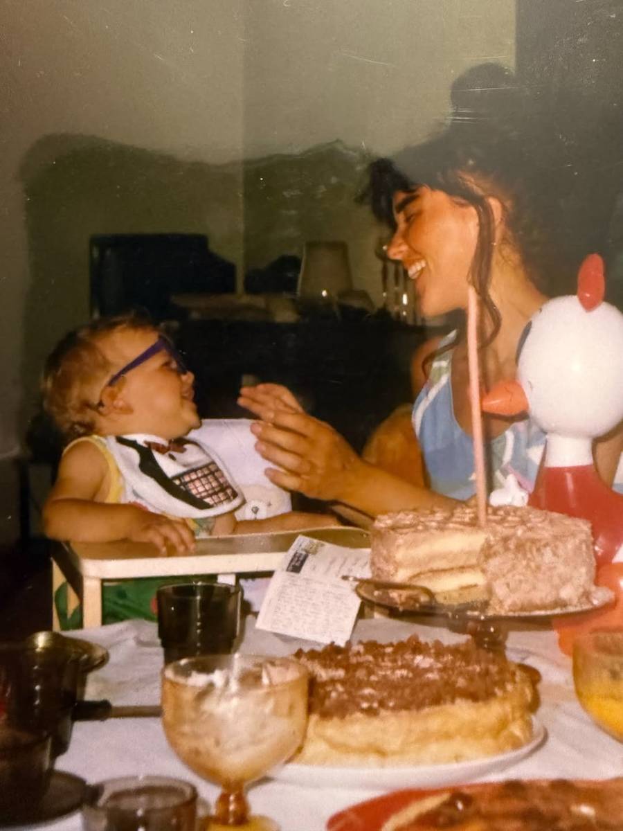 Ewa Minge w młodości, fot. Instagram