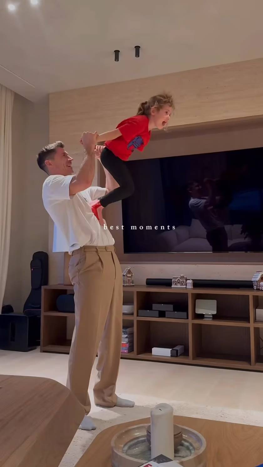 Robert Lewandowski, fot. Instagram.