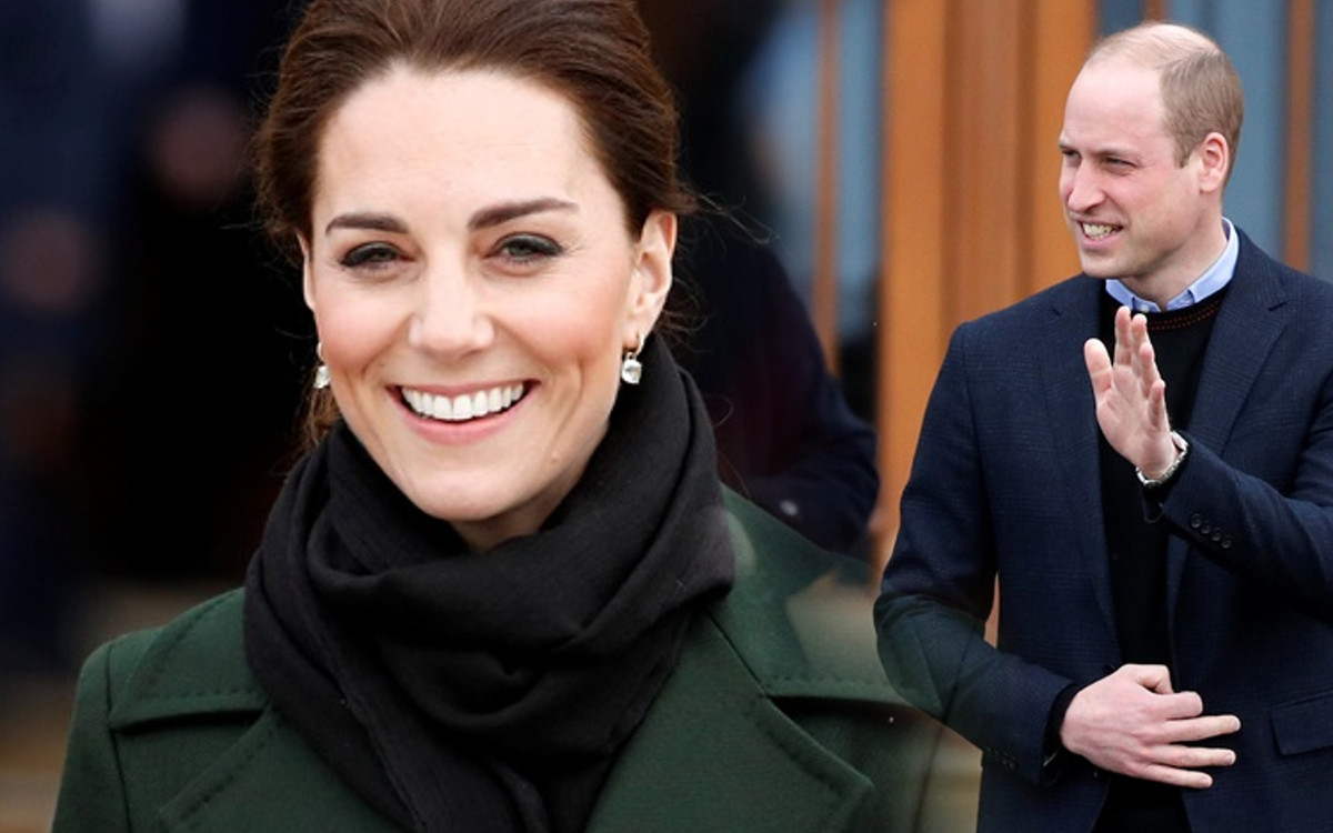 Kate Middleton i książę William okazują sobie czułość w miejscu publicznym. Wszystko uchwyciła kamera (VIDEO)