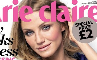 Cameron Diaz kusi z okładki Marie Claire (FOTO)