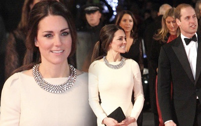 Kate Middleton zebrała pochwały za sukienkę (FOTO)