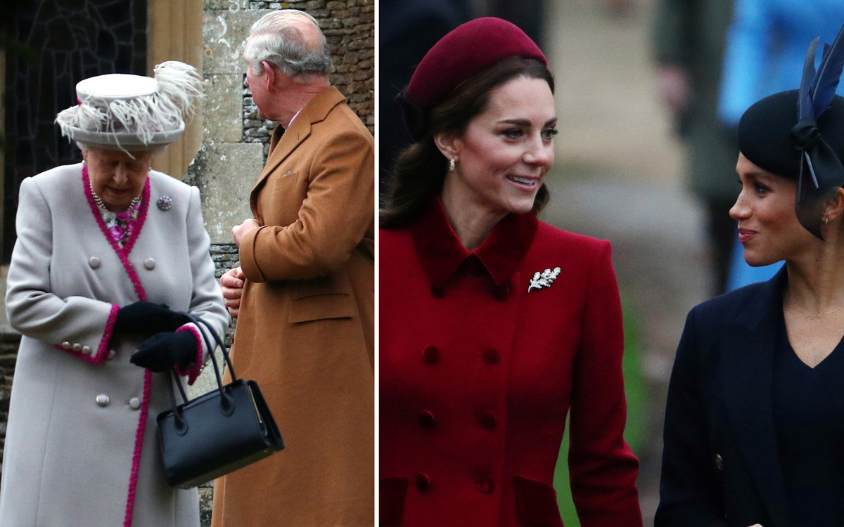 Uśmiechy księżnych Kate i Meghan w czasie świąt były TYLKO NA POKAZ!